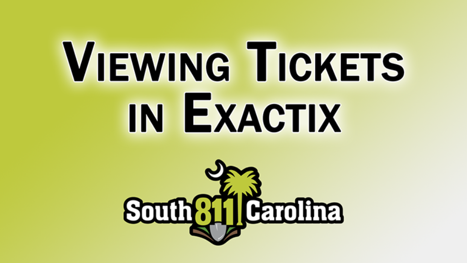 Viewing Tickets In Exactix
