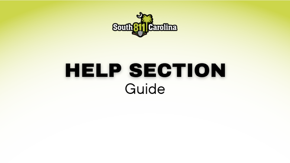Help Section Guide